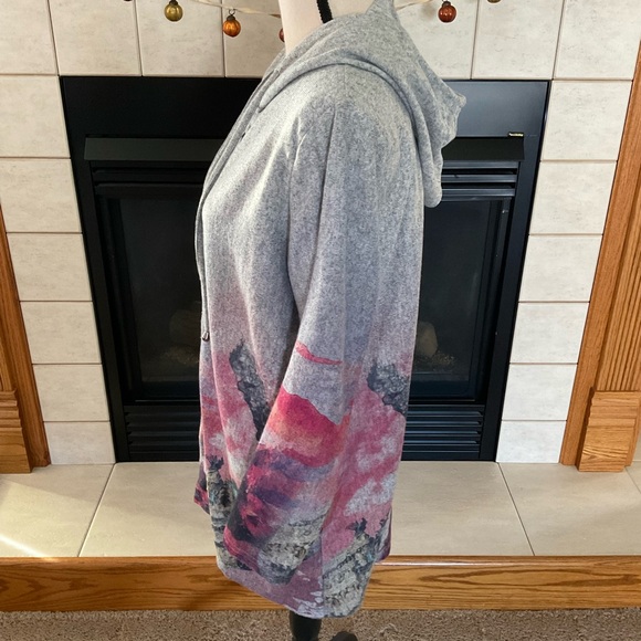 Creation Full Front Zip Hoodie, Women’s Sz L - Picture 4 of 10